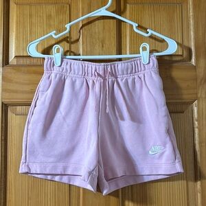 Pink Nike shorts